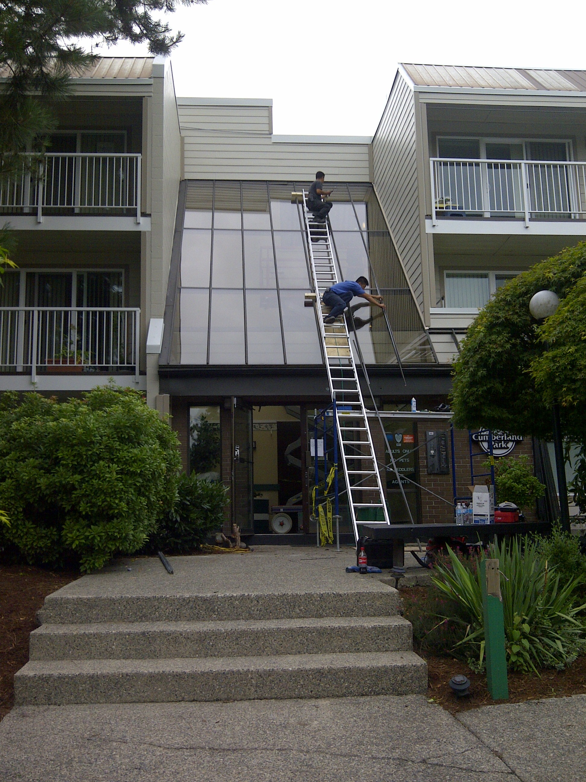 commercial building skylight replacement